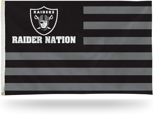 NFL Las Vegas Raiders Flag Flag-3x5Ft Oakland Raiders Banner-100% polyester