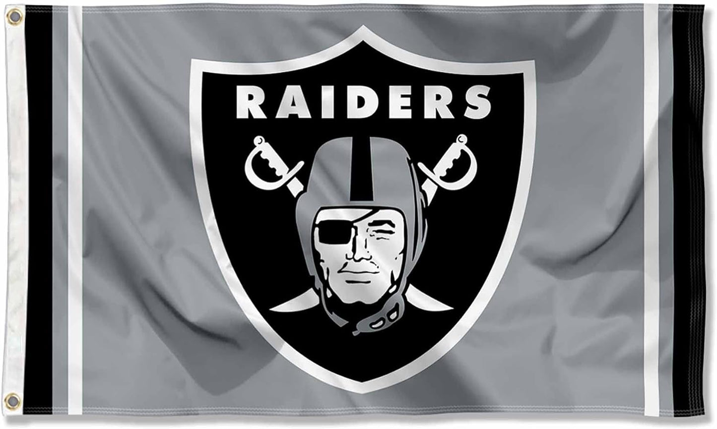 NFL Las Vegas Raiders Flag Flag-3x5 Oakland Raiders Banner-100% polyester