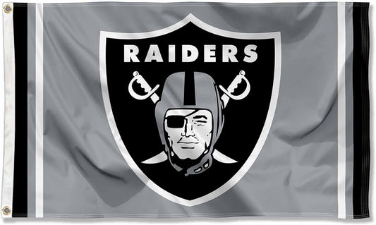 NFL Las Vegas Raiders Flag Flag-3x5 Oakland Raiders Banner-100% polyester