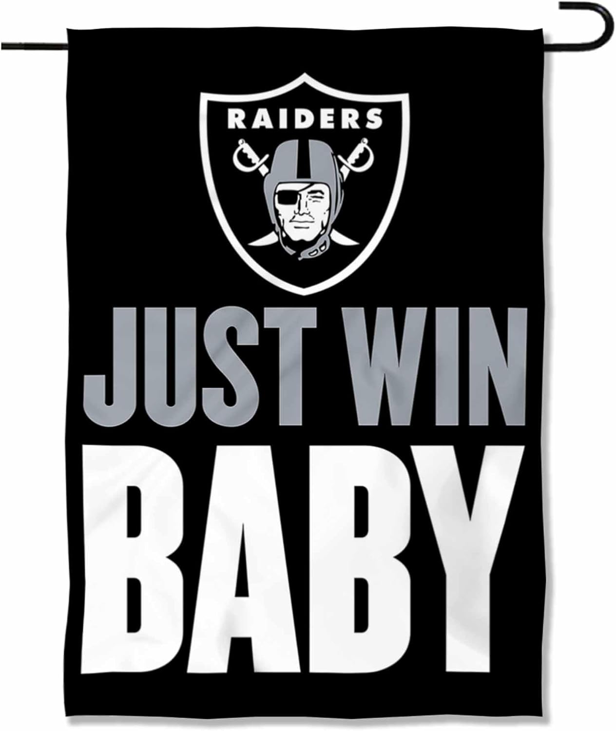 Las Vegas Raiders Flag  NFL Oakland Raiders Garden Banner Flags -100% polyester 12x18 inches / 28x40 inches