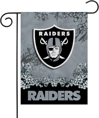 NFL Las Vegas Raiders Flag Oakland Raiders Garden Banner Flags -100% polyester 12x18 inches / 28x40 inches