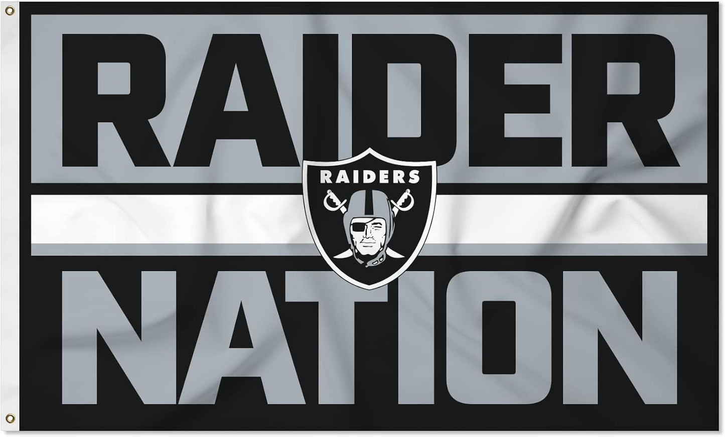 NFL Las Vegas Raiders Flag Flag-3x5 Oakland Raiders Banner-100% polyester