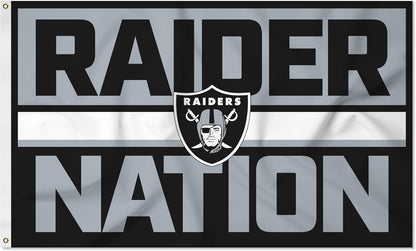 NFL Las Vegas Raiders Flag Flag-3x5 Oakland Raiders Banner-100% polyester