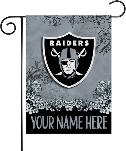 NFL Las Vegas Raiders Flag Oakland Raiders Garden Banner Flags -100% polyester 12x18 inches / 28x40 inches