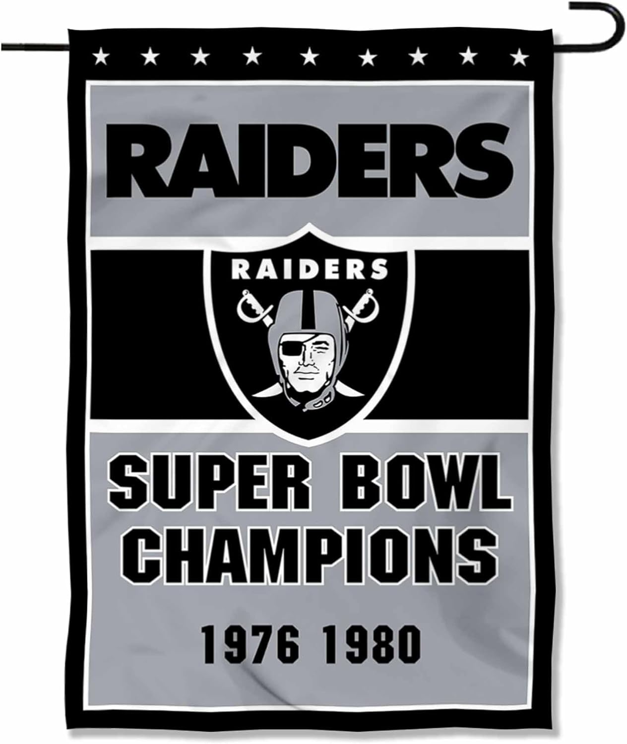 NFL Las Vegas Raiders Flag Oakland Raiders Garden Banner Flags -100% polyester 12x18 inches / 28x40 inches