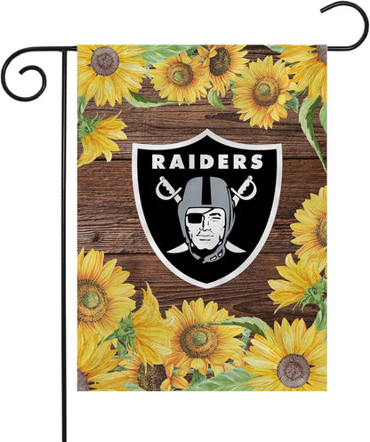 NFL Las Vegas Raiders Flag Oakland Raiders Garden Banner Flags -100% polyester 12x18 inches / 28x40 inches