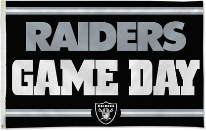 NFL Las Vegas Raiders Flag Flag-3x5Ft Oakland Raiders Banner-100% polyester