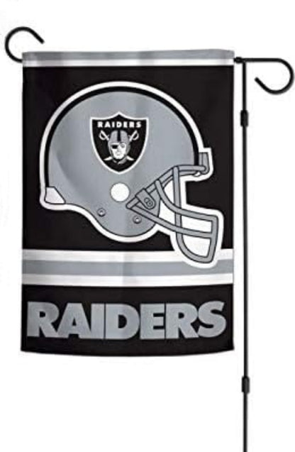 NFL Las Vegas Raiders Flag Oakland Raiders Garden Banner Flags -100% polyester 12x18 inches / 28x40 inches