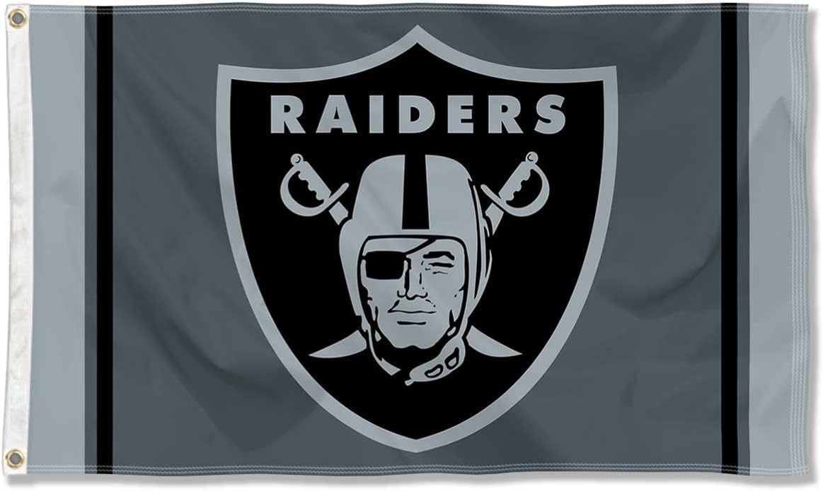 NFL Las Vegas Raiders Flag Flag-3x5 Oakland Raiders Banner-100% polyester