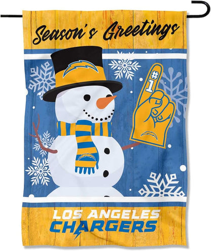 Los Angeles Chargers Flag  NFL Chargers  Garden Banner Flags -100% polyester 12x18 inches / 28x40 inch