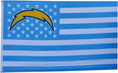NFL Los Angeles Chargers Banner-San Diego Chargers Flag-3x5Ft -100% polyester