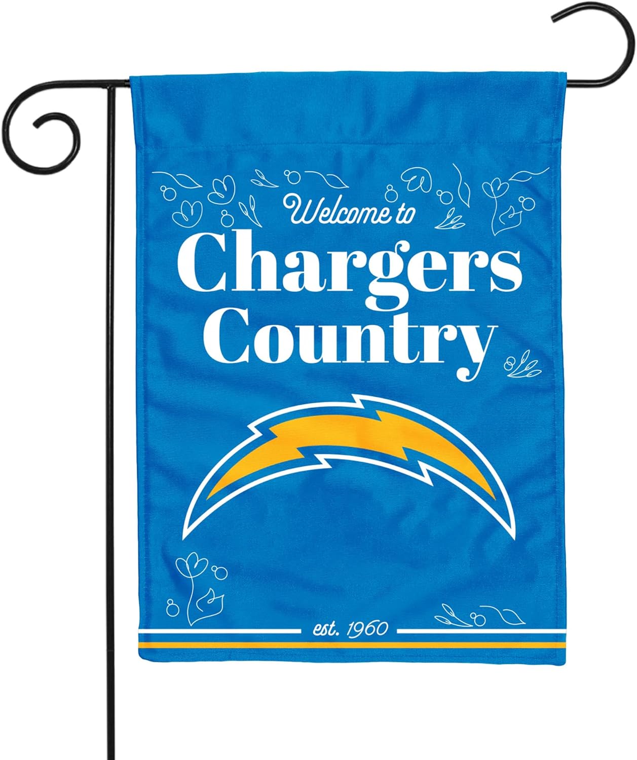 Los Angeles Chargers Flag  NFL Chargers  Garden Banner Flags -100% polyester 12x18 inches / 28x40 inch