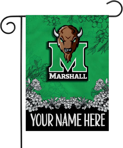NCAA Marshall University Thundering Herd FlagGarden Banner MU Flags -100% polyester 12x18 inches / 28x40 inch