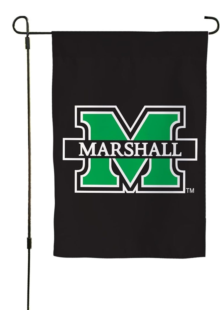NCAA Marshall University Thundering Herd FlagGarden Banner MU Flags -100% polyester 12x18 inches / 28x40 inch