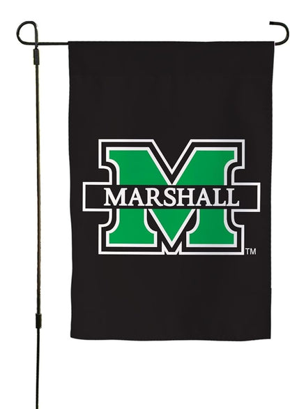 NCAA Marshall University Thundering Herd FlagGarden Banner MU Flags -100% polyester 12x18 inches / 28x40 inch