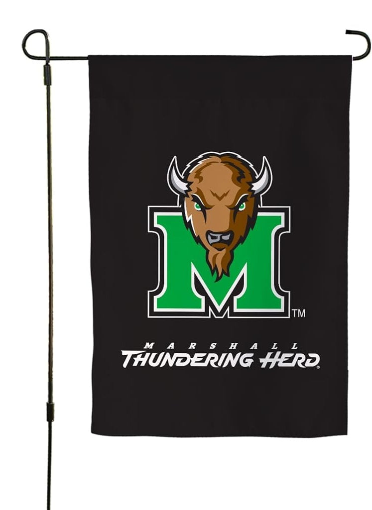 NCAA Marshall University Thundering Herd FlagGarden Banner MU Flags -100% polyester 12x18 inches / 28x40 inch