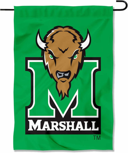 NCAA Marshall University Thundering Herd FlagGarden Banner MU Flags -100% polyester 12x18 inches / 28x40 inch