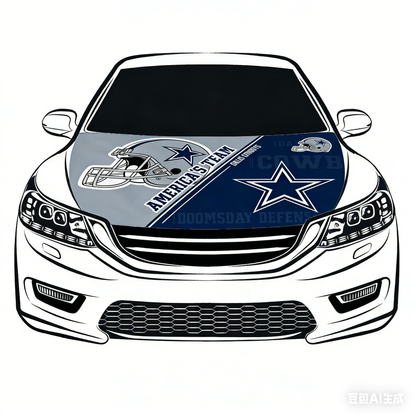 NFL Dalls Cowboys Flag-3.3x5 Ft 6X7Ft Car Hood Cover Banner Flag Of Dalls Cowboys -100% polyester