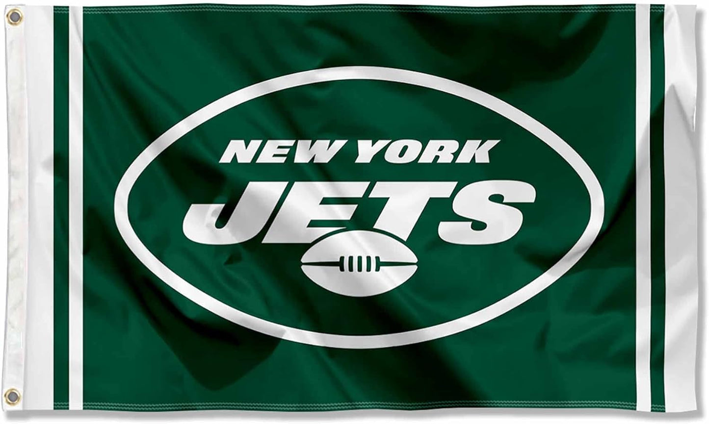 NFL New York Jets Flag-3x5Ft NY Jets Banner-100% polyester