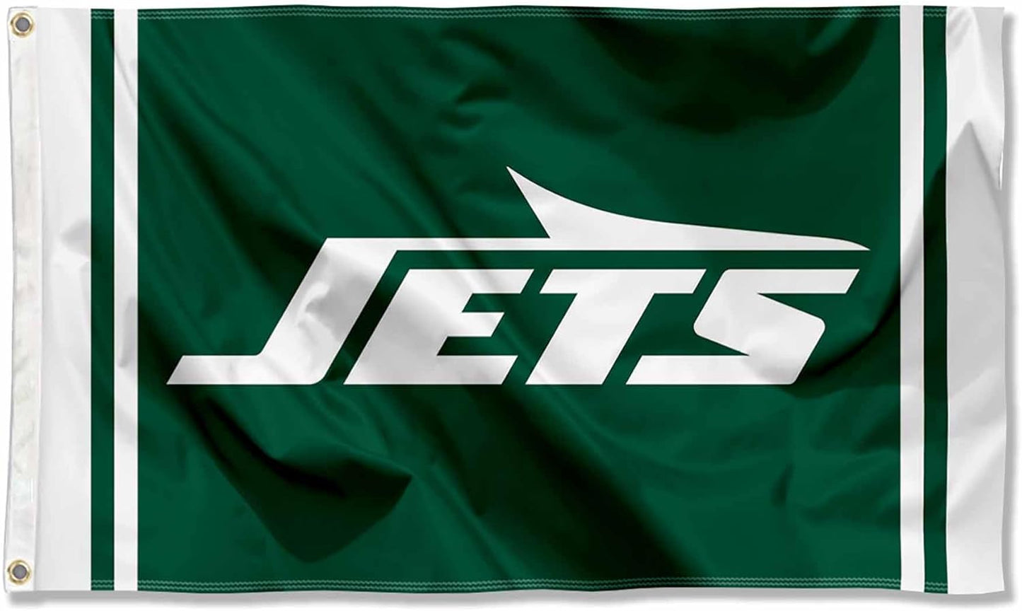 NFL New York Jets Flag-3x5Ft NY Jets Banner-100% polyester