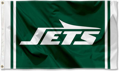 NFL New York Jets Flag-3x5Ft NY Jets Banner-100% polyester