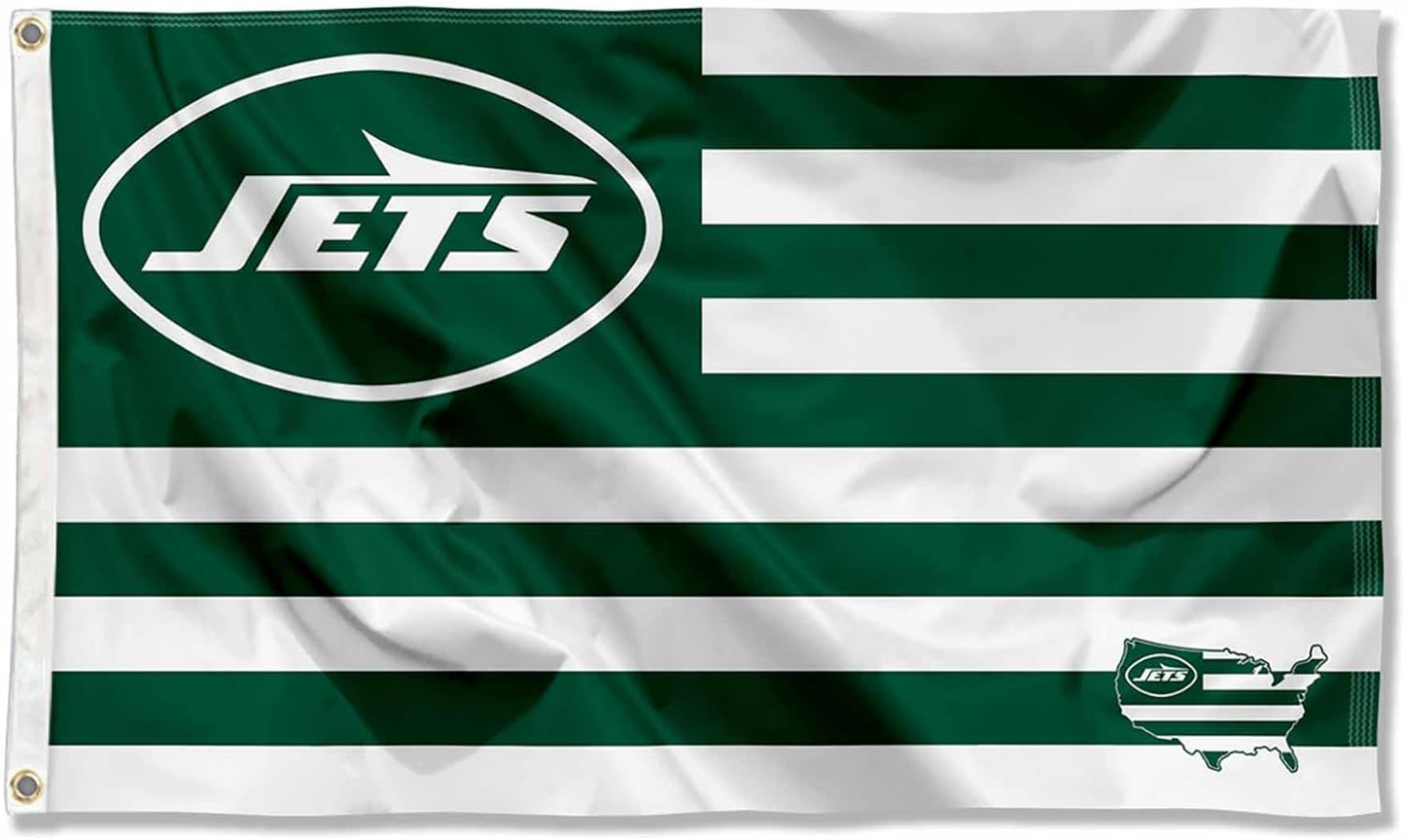 New York Jets Flag-3x5 NFL NY Jets Banner-100% polyester
