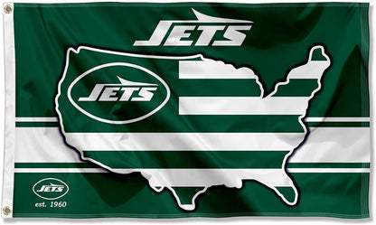 New York Jets Flag-3x5 NFL NY Jets Banner-100% polyester