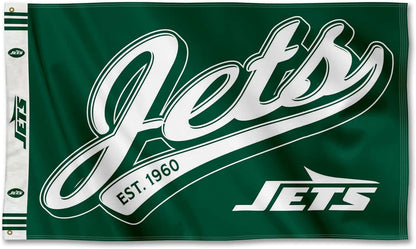NFL New York Jets Flag-3x5Ft NY Jets Banner-100% polyester