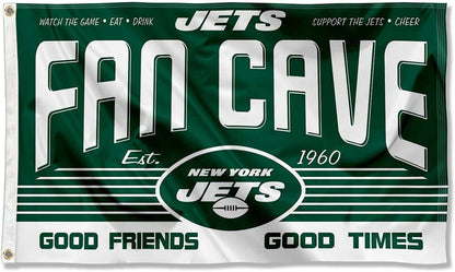 New York Jets Flag-3x5 NFL NY Jets Banner-100% polyester