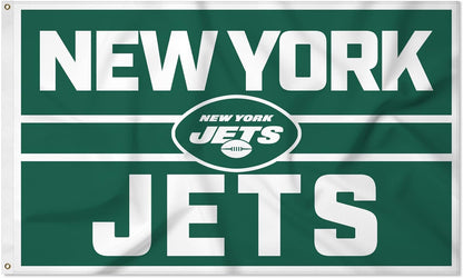New York Jets Flag-3x5 NFL NY Jets Banner-100% polyester