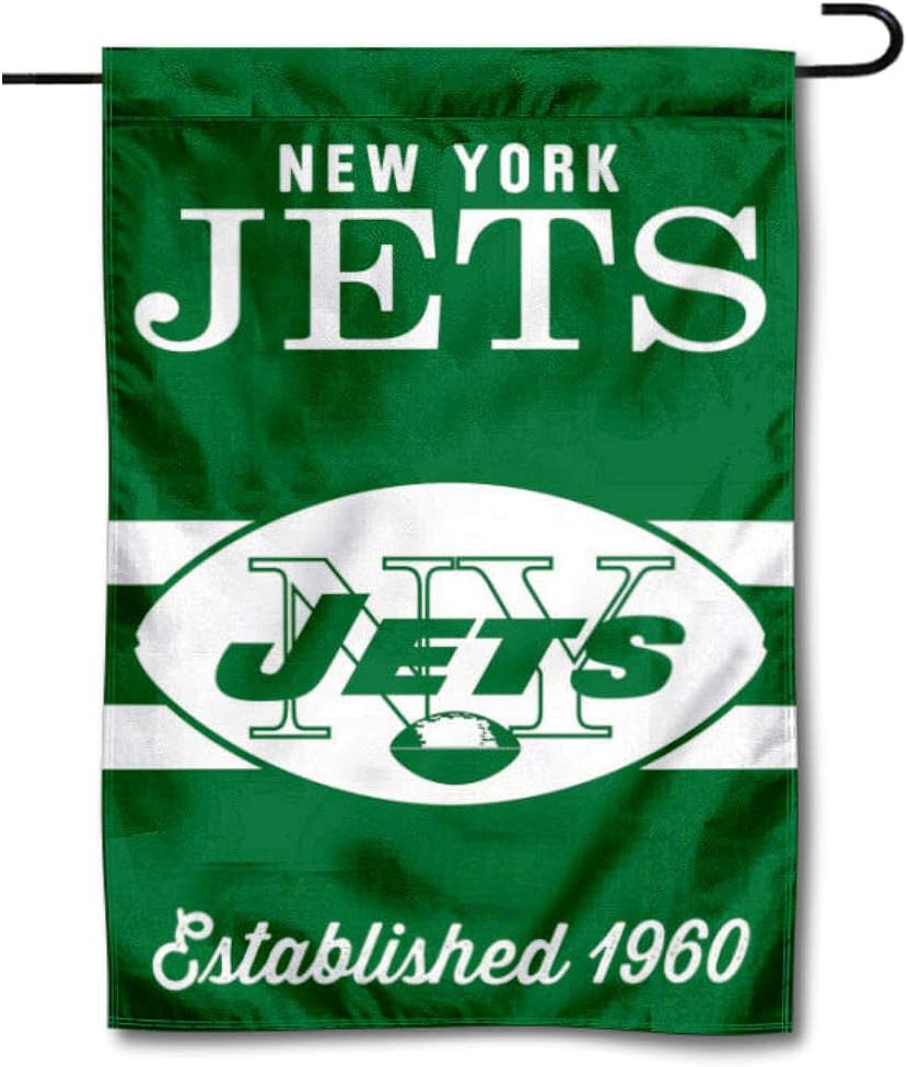 New York Jets Flag  NFLNY Jets Garden Banner Flags -100% polyester 12x18 inches / 28x40 inch