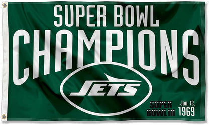 NFL New York Jets Flag-3x5Ft NY Jets Banner-100% polyester