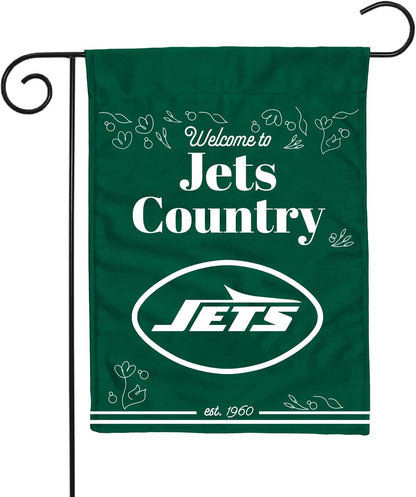 NFL New York Jets Flag NY Jets Garden Banner Flags -100% polyester 12x18 inches / 28x40 inch