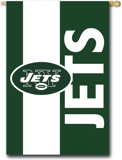 NFL New York Jets Flag NY Jets Garden Banner Flags -100% polyester 12x18 inches / 28x40 inch