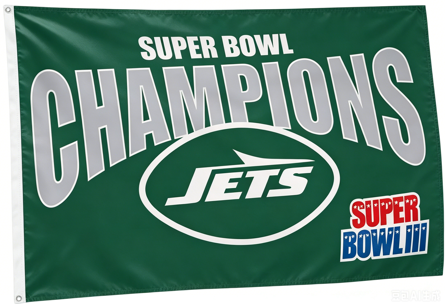 NFL New York Jets Flag-3x5Ft NY Jets Banner-100% polyester