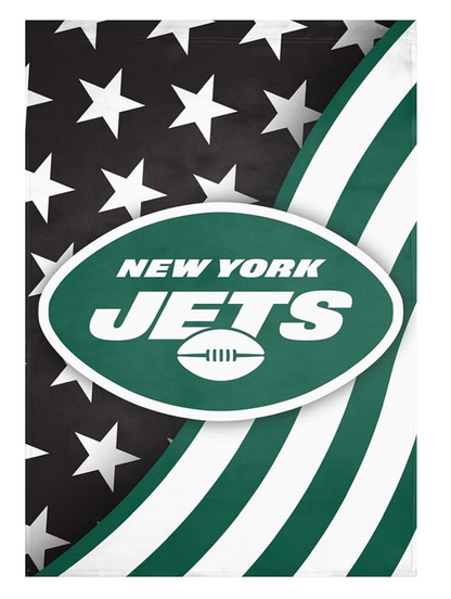 New York Jets Flag  NFLNY Jets Garden Banner Flags -100% polyester 12x18 inches / 28x40 inch