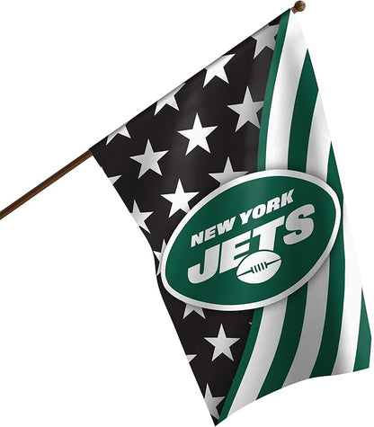 New York Jets Flag  NFLNY Jets Garden Banner Flags -100% polyester 12x18 inches / 28x40 inch