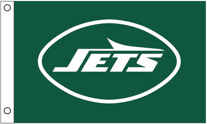 New York Jets Flag-3x5 NFL Banner-100% polyester