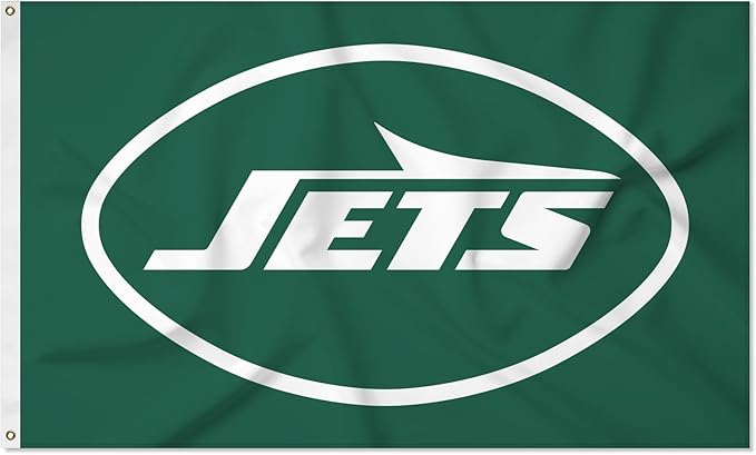New York Jets Flag-3x5 NFL Banner-100% polyester