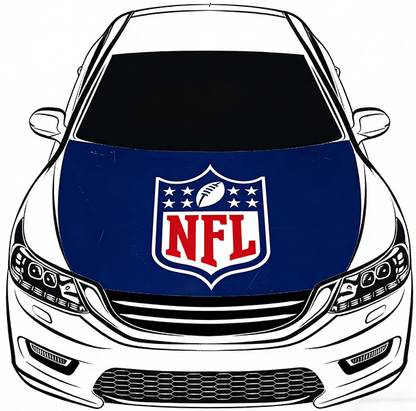 NFL LOGO Flag-3.3x5 Ft 6X7Ft NFL Car Hood Cover Banner Flag -100% polyester
