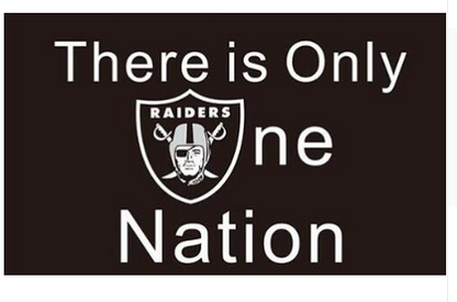 NFL Las Vegas Raiders Flag Flag-3x5Ft Oakland Raiders Banner-100% polyester
