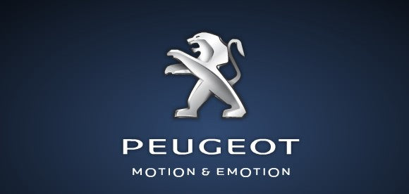 Peugeot flag-3x5 FT-100% polyester Banner-Black / White Peugeot