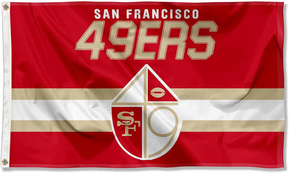 San Francisco 49ers Flag-3x5Ft NFL Banner-100% polyester
