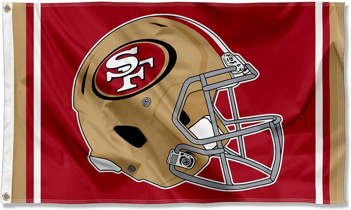 NFL San Francisco 49ers Flag-3x5Ft SF 49ers Banner-100% polyester