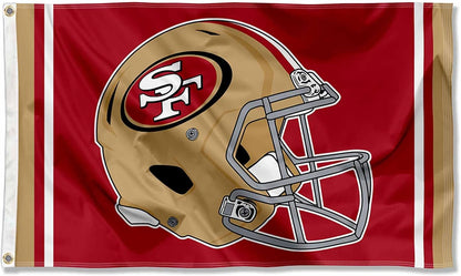 NFL San Francisco 49ers Flag-3x5Ft SF 49ers Banner-100% polyester