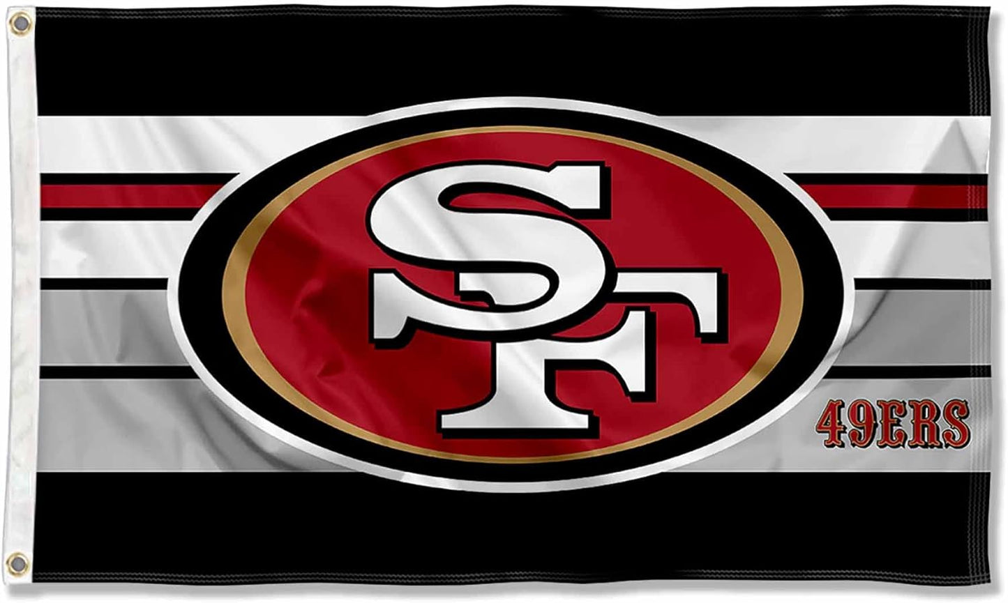 San Francisco 49ers Flag-3x5 NFL Banner-100% polyester
