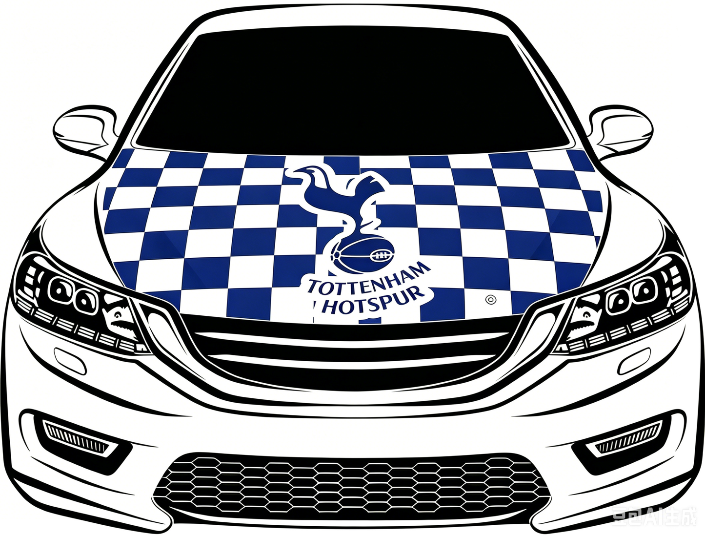 Tottenham Hotspur Football Club  Flag-3.3x5 Ft 6X7Ft Car Hood Cover Banner Flag Of Eagland Tottenham Hotspur  -100% polyester