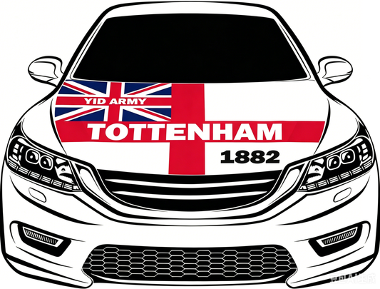 Tottenham Hotspur Football Club  Flag-3.3x5 Ft 6X7Ft Car Hood Cover Banner Flag Of Eagland Tottenham Hotspur  -100% polyester