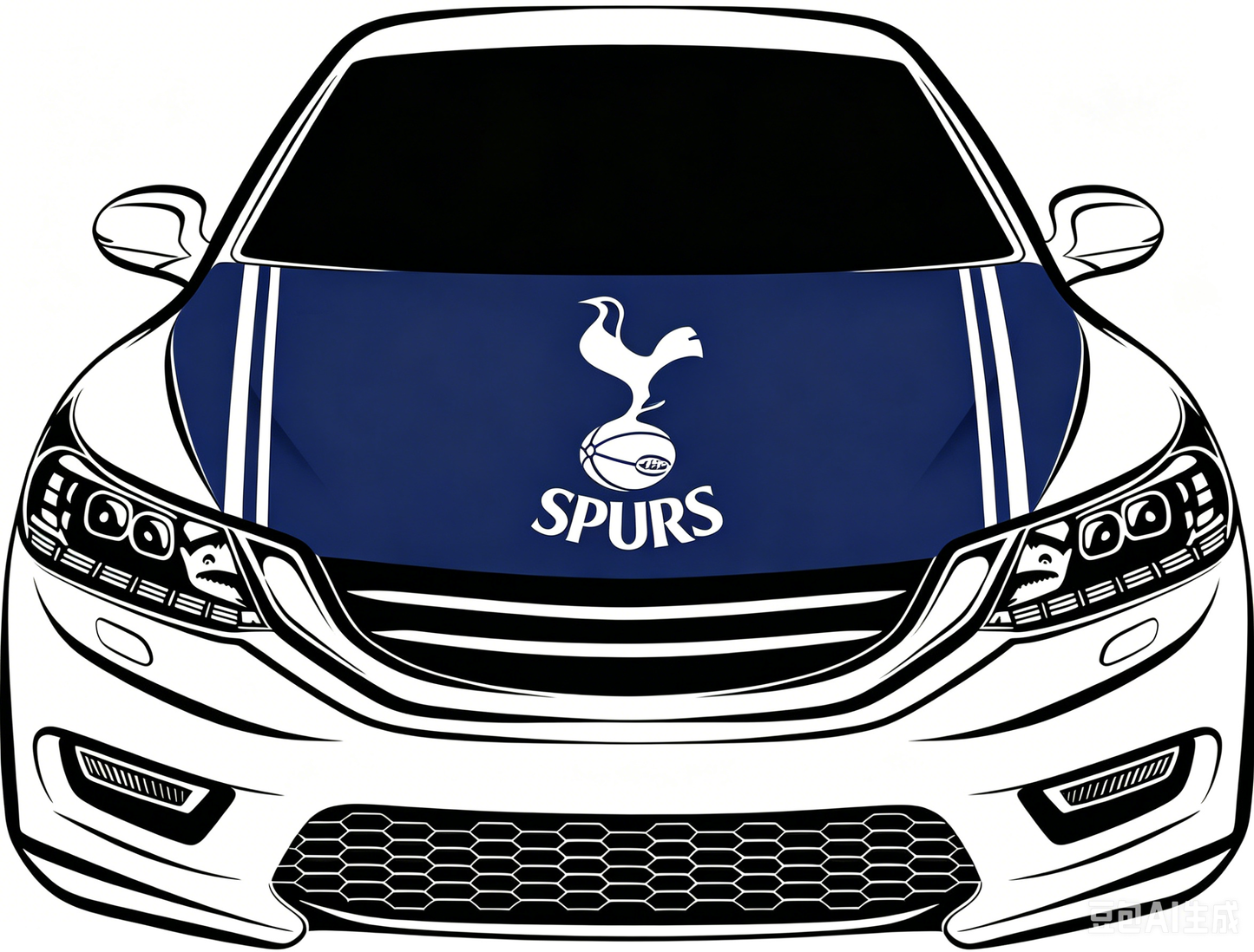 Tottenham Hotspur Football Club  Flag-3.3x5 Ft 6X7Ft Car Hood Cover Banner Flag Of Eagland Tottenham Hotspur  -100% polyester
