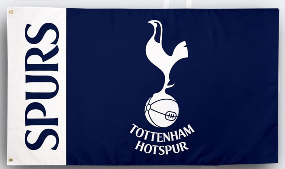 Tottenham Hotspur Flag 3x5ft - 100% polyester Tottenham Hotspur FC banner